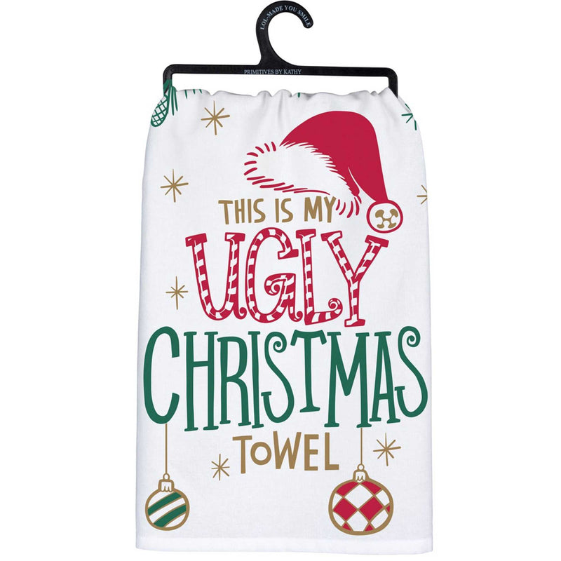 Decorative Towel Ugly Christmas Towels Set/2 - - SBKGifts.com