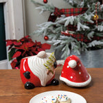 Tabletop Santa Treat Jar. - - SBKGifts.com