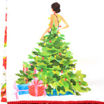 Decorative Towel Christmas Tree Glam Girl - - SBKGifts.com