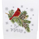 Decorative Towel Be Merry Cardinal Towel - - SBKGifts.com