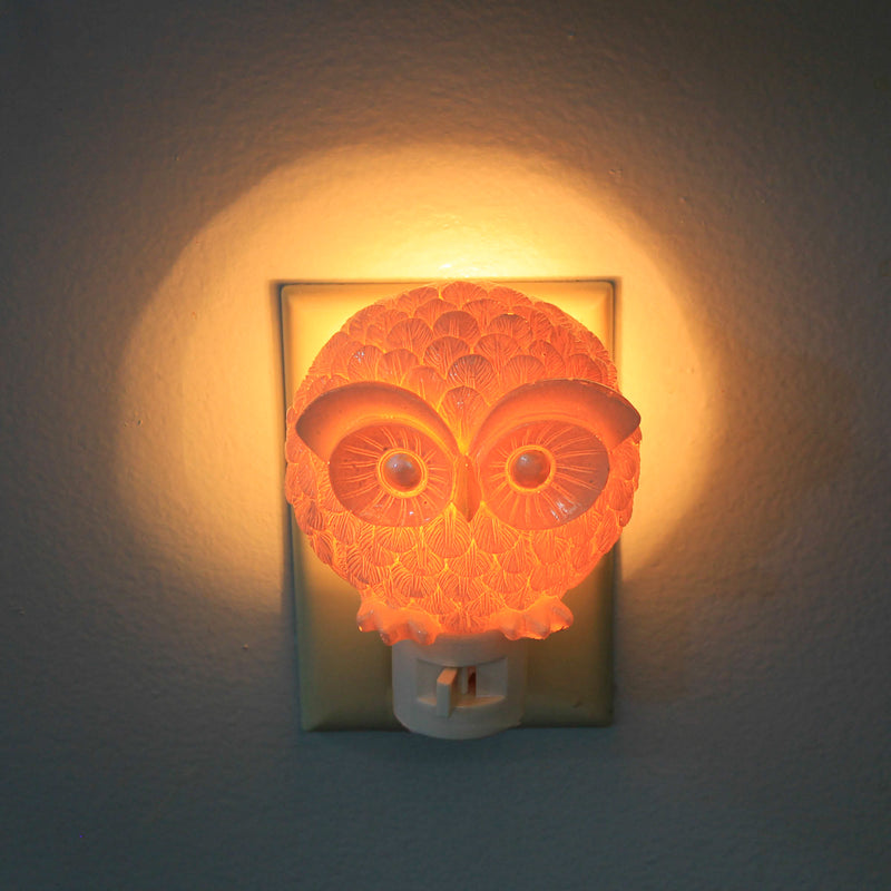 Home Decor Owl Pudgy Pal Night Light - - SBKGifts.com