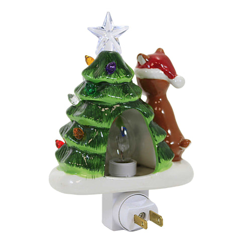 Christmas Rudolph With Vintage Tree - - SBKGifts.com