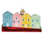 Old World Christmas San Francisco Painted Ladies - - SBKGifts.com