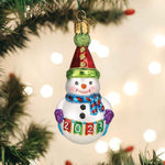Old World Christmas 2023 Party Snowman - - SBKGifts.com