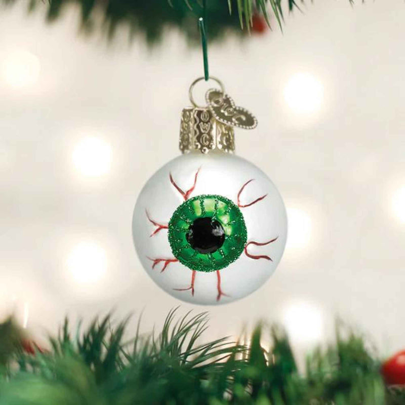 Old World Christmas Green Evil Eye - - SBKGifts.com