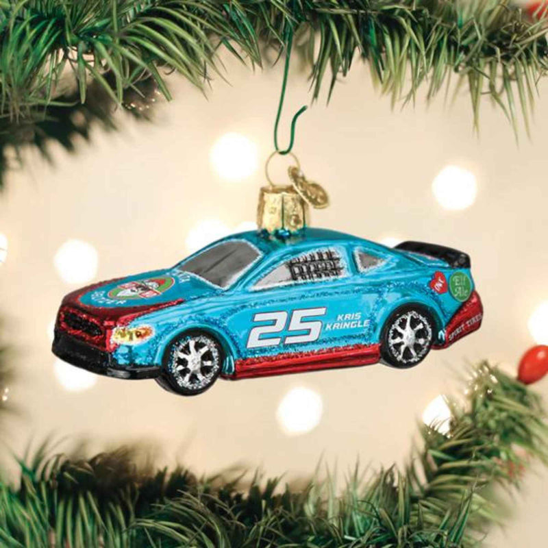 Old World Christmas Racing Sports Car - - SBKGifts.com