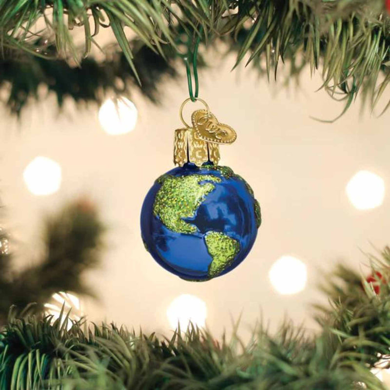 Old World Christmas Mini Planet Earth - - SBKGifts.com