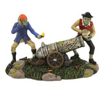 Department 56 Villages Explosive Skullduggery - One Accessory 3.0 Inch, Polyresin - Halloween Cannon Pirate Skull 6011441 (59432)