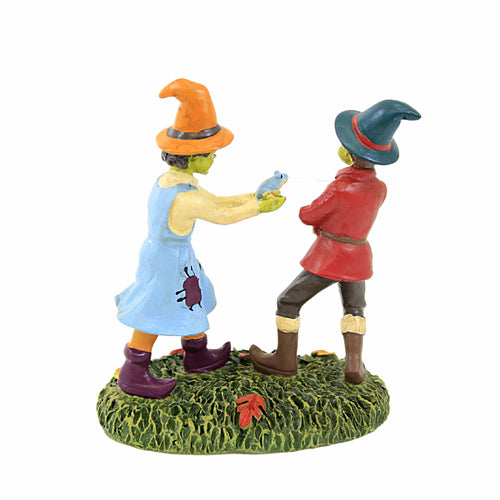 Department 56 Villages The Squirting Frog Trick - - SBKGifts.com