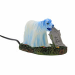 Department 56 Villages Buddy's Ghost - One Accessory 1.75 Inch, Polyresin - Halloween Dog Graveyard 6011443 (59452)
