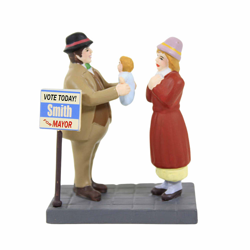 Department 56 Villages Whatever It Takes To Win! - One Accessory 2.75 Inch, Porcelain - Election Campaign Vote 6011383 (59554)