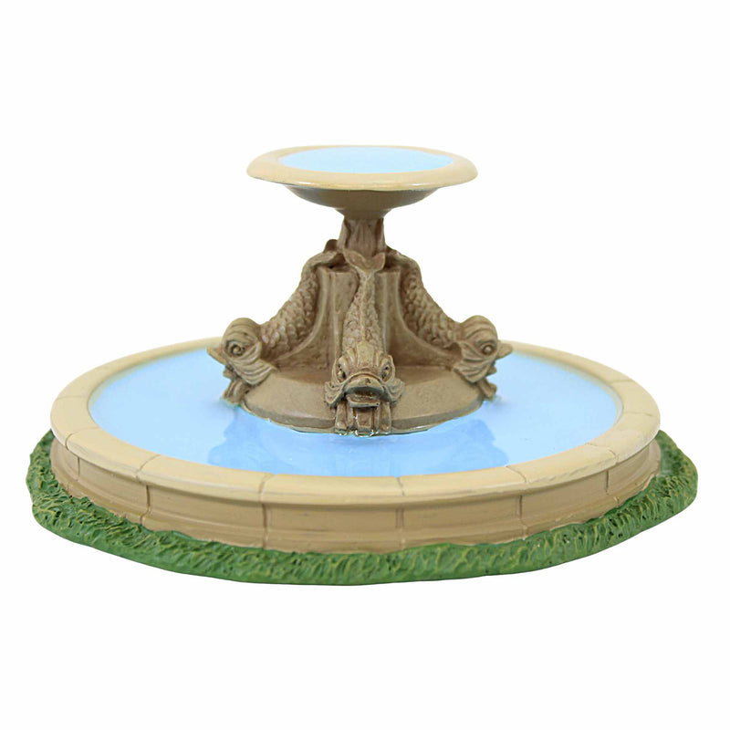 Department 56 Villages Friends Fountain - One Village Accessory 2.5 Inch, Resin - Television Series 6010499 (59563)