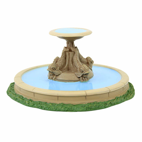 Department 56 Villages Friends Fountain - - SBKGifts.com