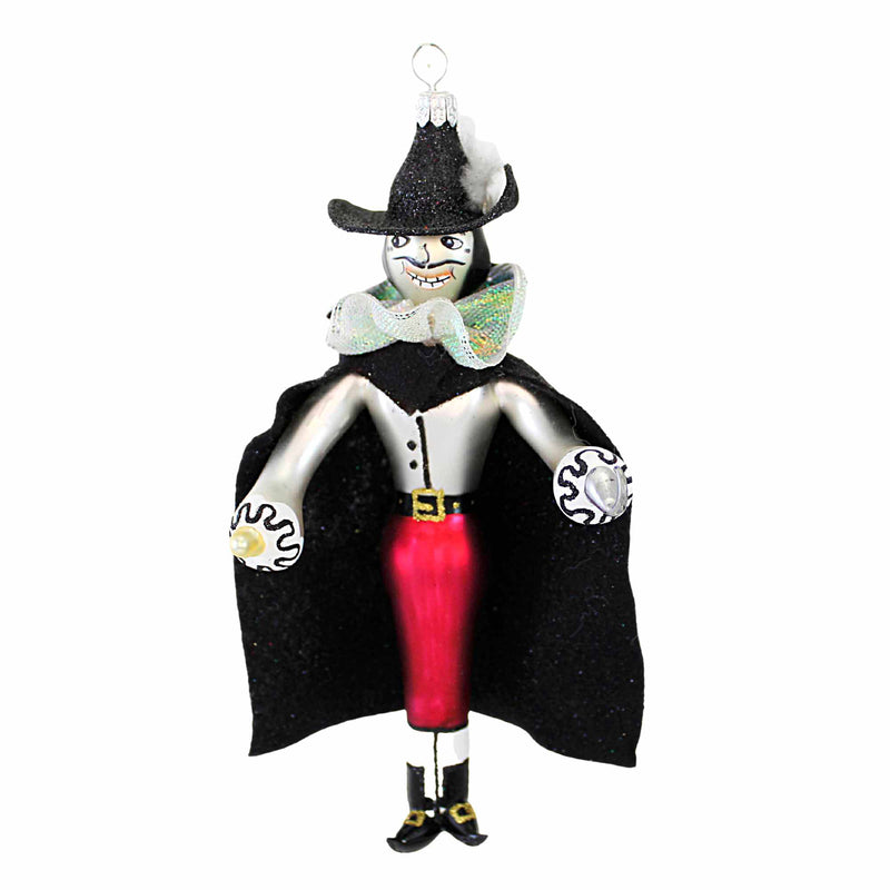 Laved Italian Ornaments Peter Pan - 4 Glass Ornaments 8 Inch, Glass - Tinker Bell Wendy Captain Hook Set003 (59583)