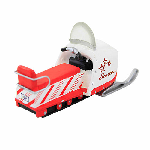 Department 56 Villages Candy Cane Snowmobile - - SBKGifts.com