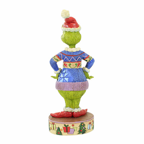Jim Shore Grinch Wearing Ugly Sweater - - SBKGifts.com