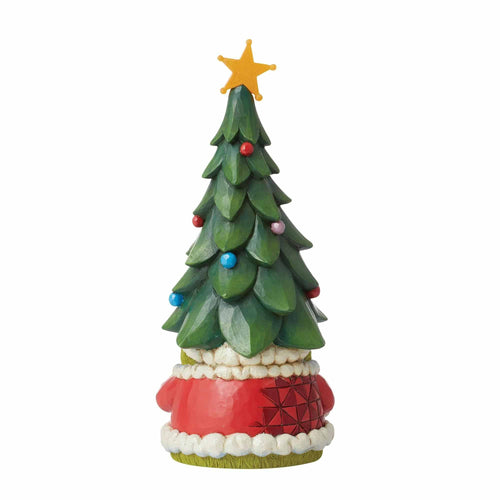 Jim Shore Grinch Gnome With Christmas Tree Hat - - SBKGifts.com