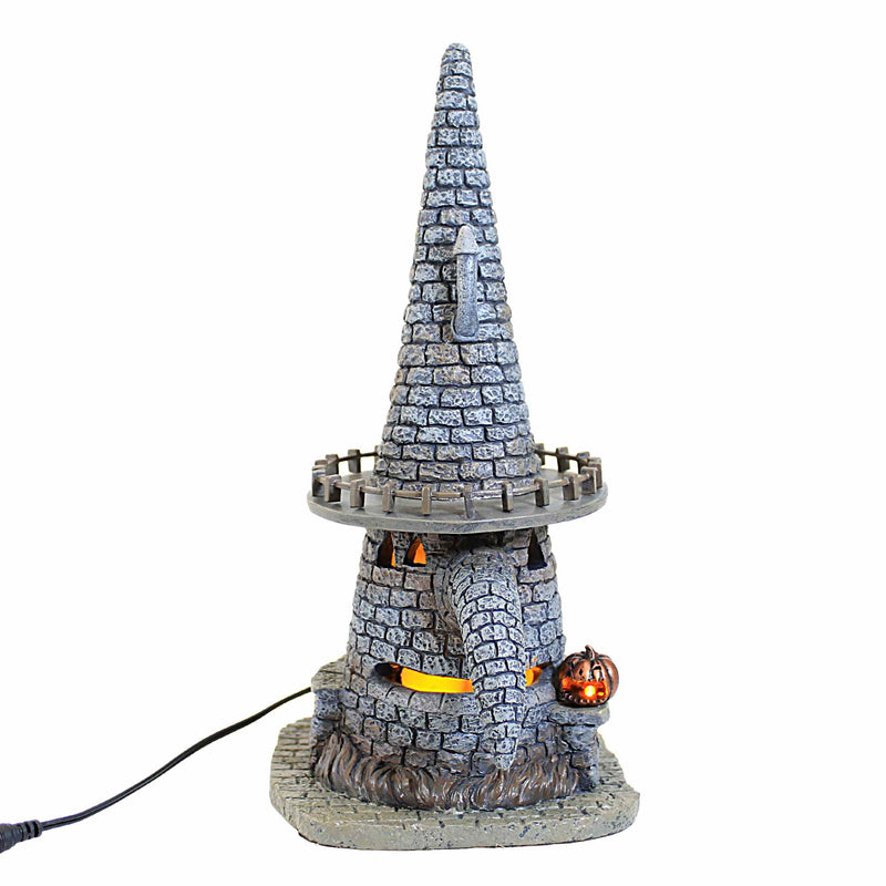 Department 56 Villages Witch Tower - One Building 10.5 Inch, Polyresin - Nightmare Before Christmas 6012291 (59811)
