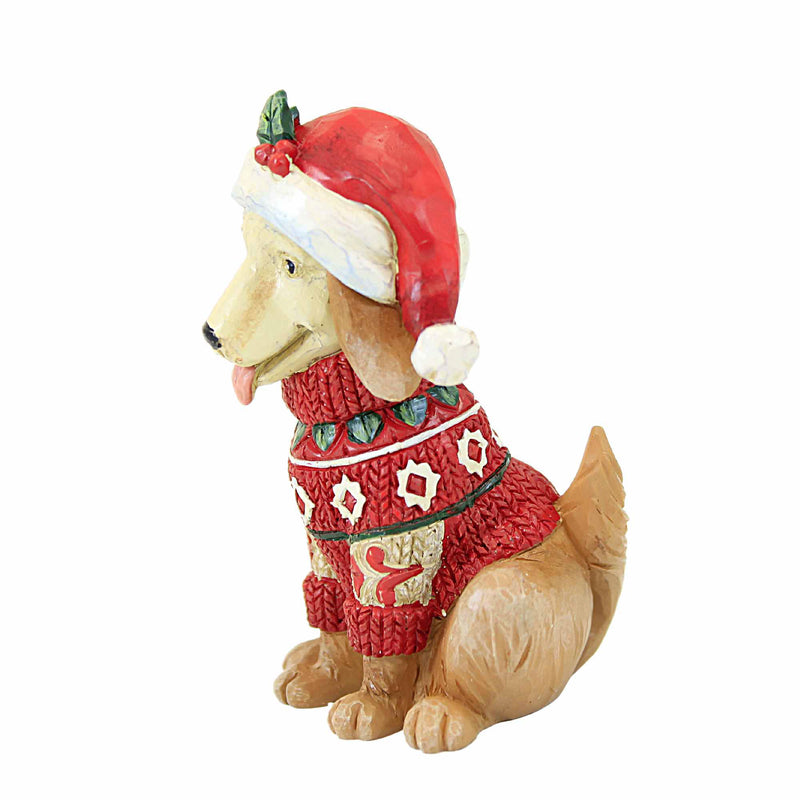 Jim Shore Christmas Dog Mini - - SBKGifts.com