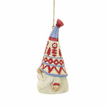Jim Shore Nordic Noel Gnome White Sweater - - SBKGifts.com