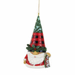 Jim Shore Highland Glen Gnome With Bells - One Ornament 4.25 Inch, Polyresin - Ornament Heartwood Creek 6012876 (59823)