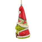 Jim Shore Grinch Gnome Holding Ornament - - SBKGifts.com