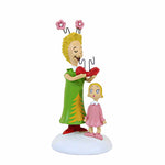 Department 56 Villages Cindy-Lou Who's Surprise - One Figurine 3.0 Inch, Resin - The Grinch Dr. Seuss 6009730 (60041)