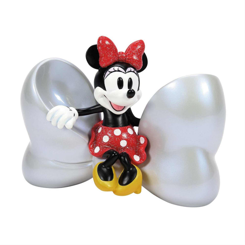 Enesco Minnie Mouse Disney 100 - One Figurine 4.75 Inch, Resin - Commemorative 2023 Centennial Year 6013125 (60044)