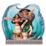 Jim Shore An Epic Adventure - One Figurine 7.0 Inch, Resin - Moana Scene Disney Traditions 6013076 (60083)