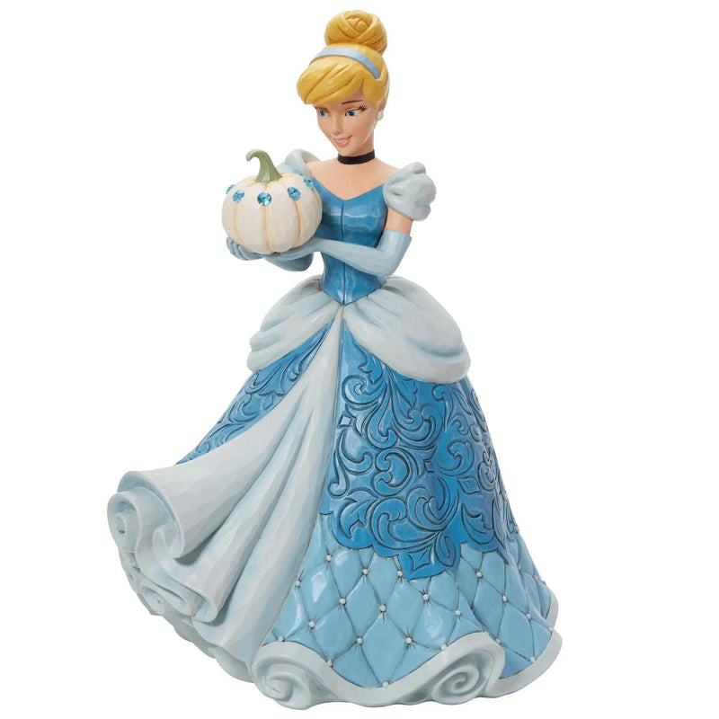 Jim Shore The Iconic Pumpkin - One Figurine 15.5 Inch, Resin - Cinderella Deluxe Disney Traditions 6013078 (60087)