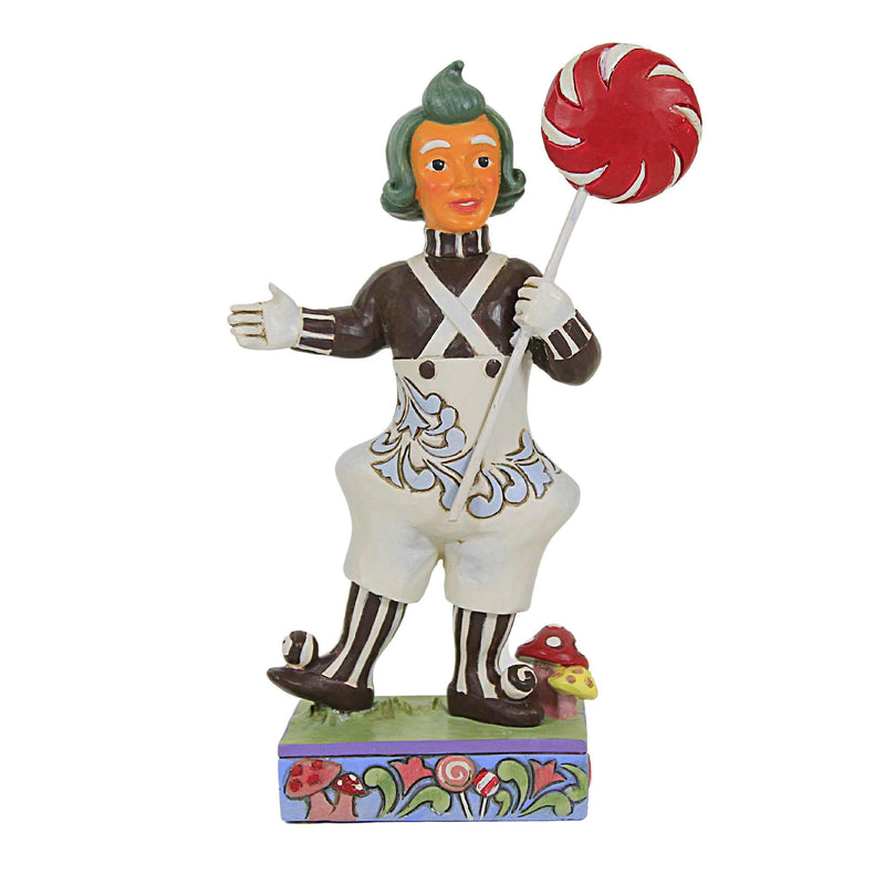 Enesco All The Way From Loompaland - One Figurine 5.0 Inch, Resin - Willy Wonka Chocolate Factory 6013726 (60122)