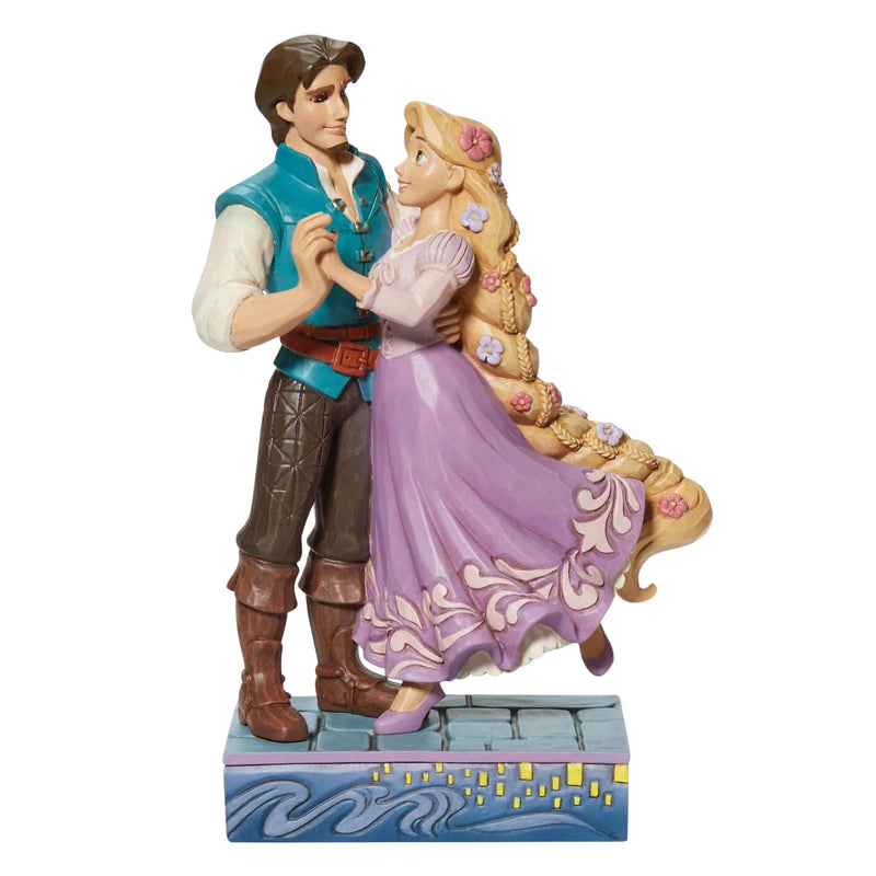Jim Shore My New Dream - One Figurine 7.25 Inch, Resin - Rapunzel & Flynn Love 6013071 (60128)