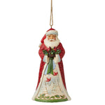 Jim Shore Santa Holding Cardinals - One Ornament 4.75 Inch, Polyresin - Heartwood Creek 6009693 (60158)