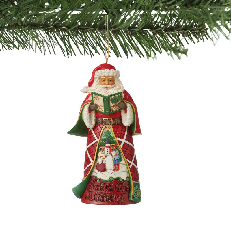 Jim Shore Caroling Song Santa - - SBKGifts.com