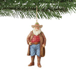 Jim Shore Western Santa With Cowboy Hat - - SBKGifts.com