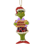 Jim Shore Merry Whatever Grinch - One Ornament 5.0 Inch, Polyresin - Dr. Seuss Heartwood Creek 6012713 (60168)