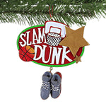 Kurt S. Adler Basketball Slam Dunk Ornament - - SBKGifts.com