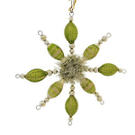 Bethany Lowe Peridot Starburst Ornament - - SBKGifts.com