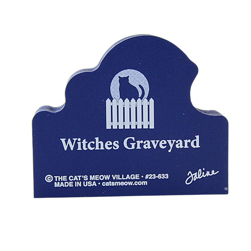 Cat's Meow Village Witches Graveyard - - SBKGifts.com