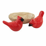 Transpac Cardinal Salt And Pepper Shakers - - SBKGifts.com