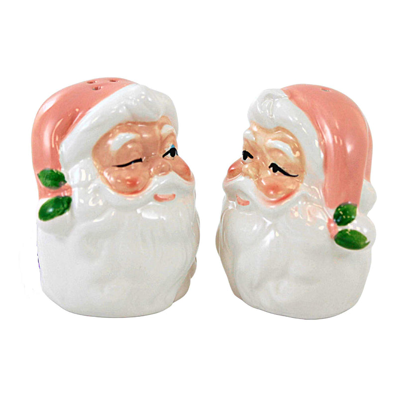 Transpac Vintage-Looking Santa Salt And Pepper Shakers - - SBKGifts.com