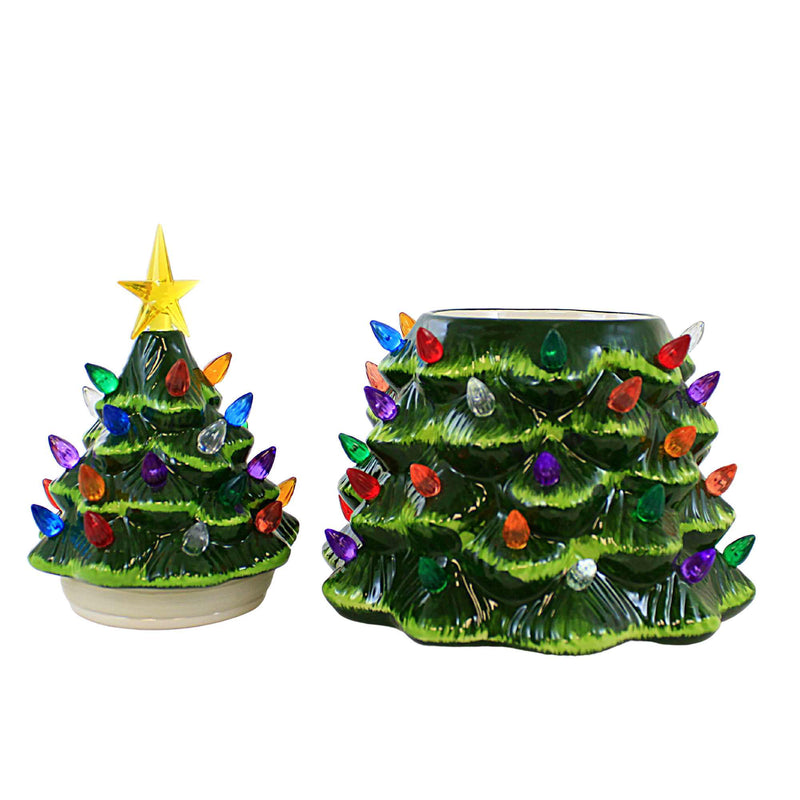 Transpac Retro-Looking Tree Cookie Jar - - SBKGifts.com