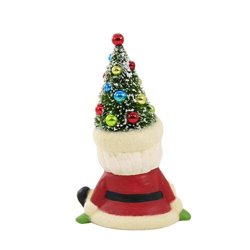 Bethany Lowe Retro Santa Seated With Tree Hat - - SBKGifts.com