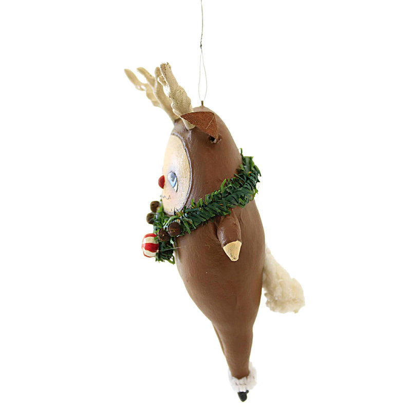 Bethany Lowe Rudy Reindeer Ornament - - SBKGifts.com
