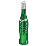 Old World Christmas Sprite Bottle - 1 Glass Tree Ornament 4.0 Inch, Glass - Ornament Pop Cola Refreshing 32634 (60414)