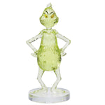 Enesco Green Grinch Figurine - One Figurine 3.75 Inch, Acrylic - Dr. Seuss 6013490 (60519)