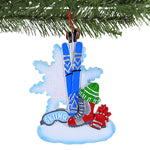 Kurt S. Adler Ski Equipment Ornament - - SBKGifts.com