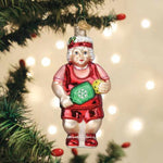 Old World Christmas Pickleball Mrs. Claus - - SBKGifts.com