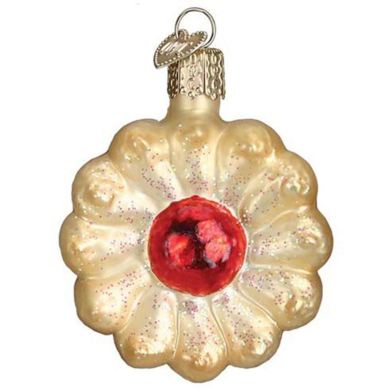 Old World Christmas Spritz Cookie - One Ornament 2.5 Inch, Glass - Ornament Cherry Center 32602 (60541)