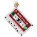 Old World Christmas Christmas Mixtape - One Ornament 4.25 Inch, Glass - Ornament Music 90'S 32575 (60554)